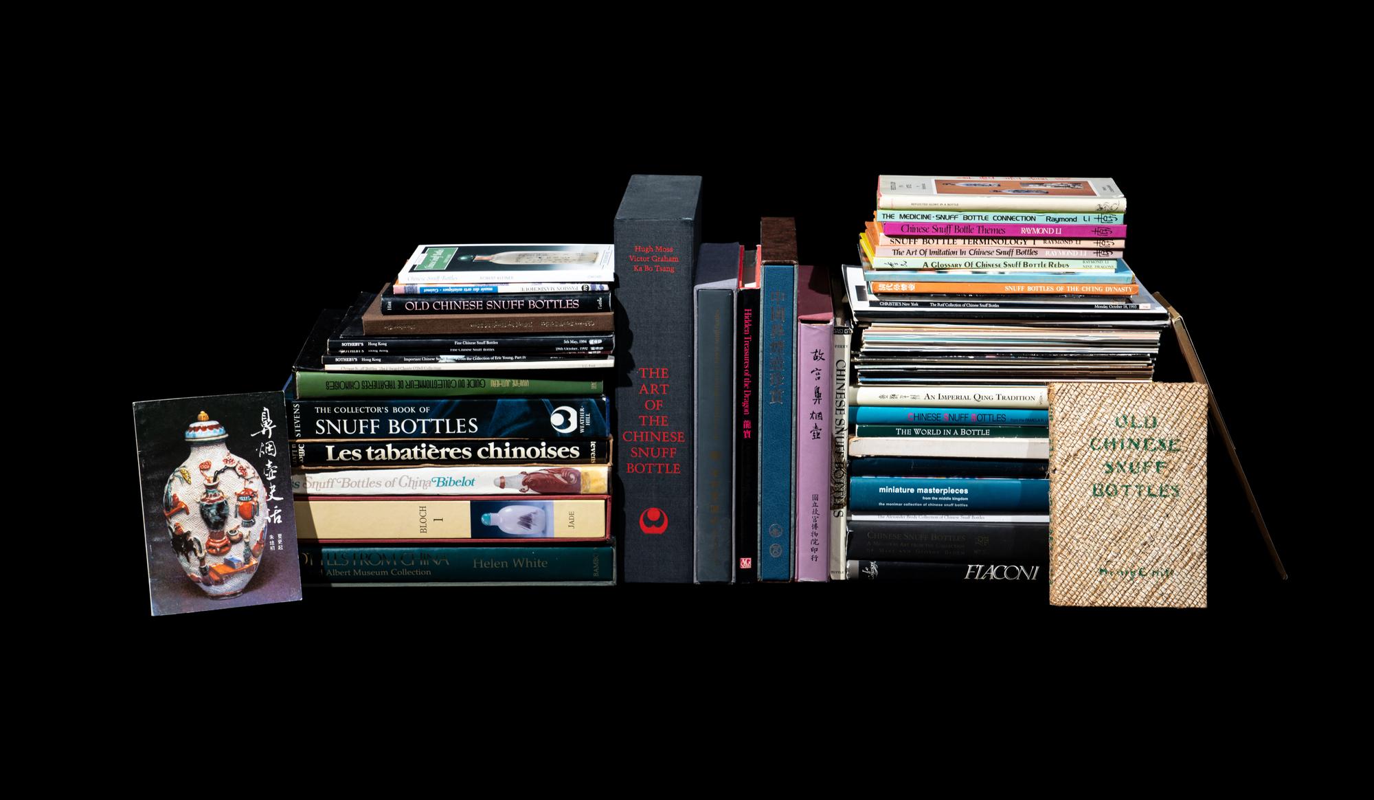 [SNUFF BOTTLES] A Group of Reference Books about Snuff Bottles