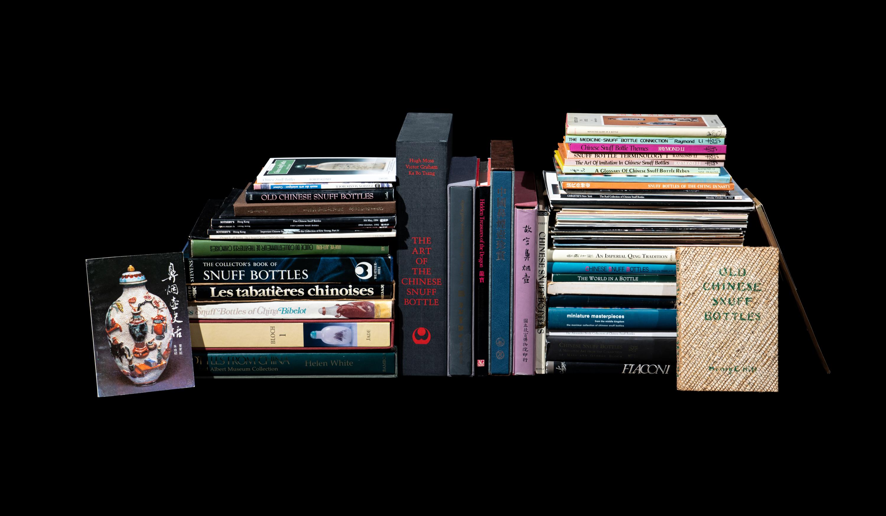 [SNUFF BOTTLES] A Group of Reference Books about Snuff Bottles