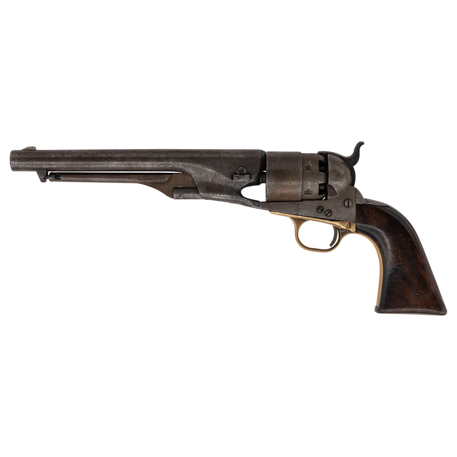 Colt Model 1860 Inscribed to Medal of Honor Recipient Orson W. Bennett — Recieved the Congressional Medal of Honor for His Actions in the Battle of Honey Hill in Command of a Squad of the 102nd US Colored Troops