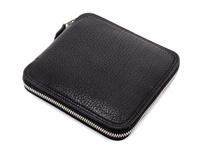 An Hermes Noir Togo Silky Pop Tote, 12" x 11" x 5".