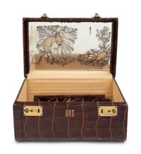 Two Leather Veneered Valises
