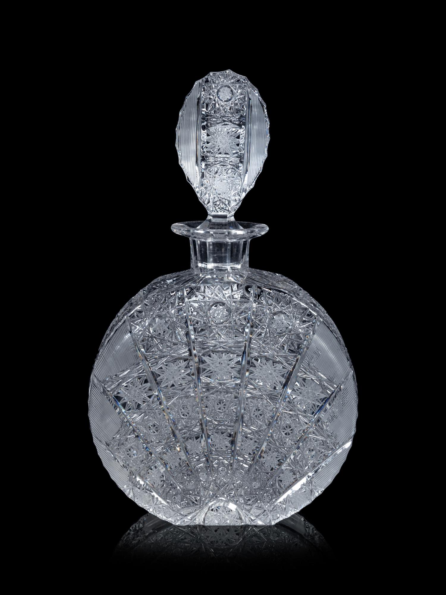 A Collection of Cut Glass Stemware and Other Articles
