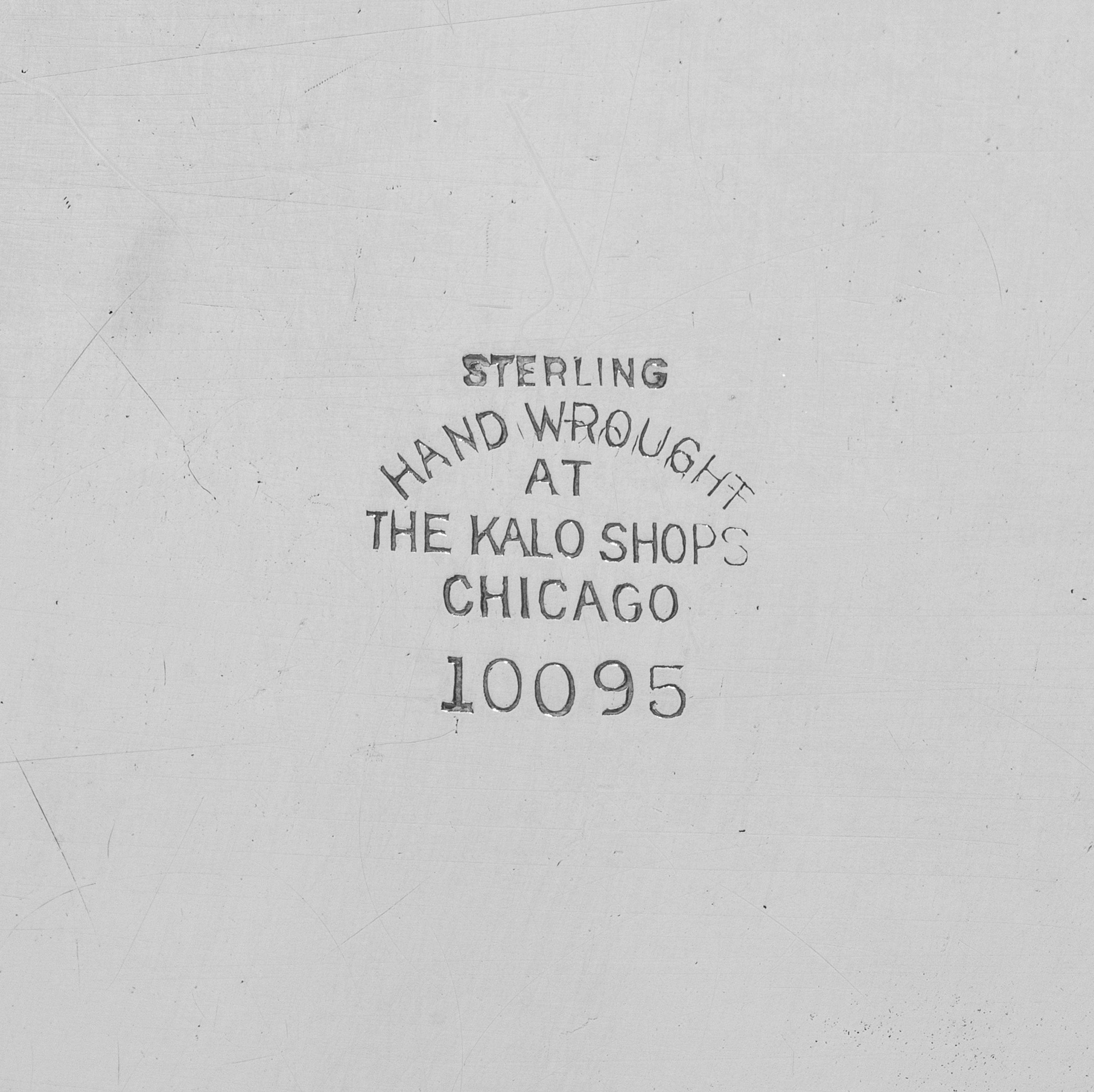 Kalo Shop, Chicago (American, Founded 1880) — Rectangular Silver Tray
