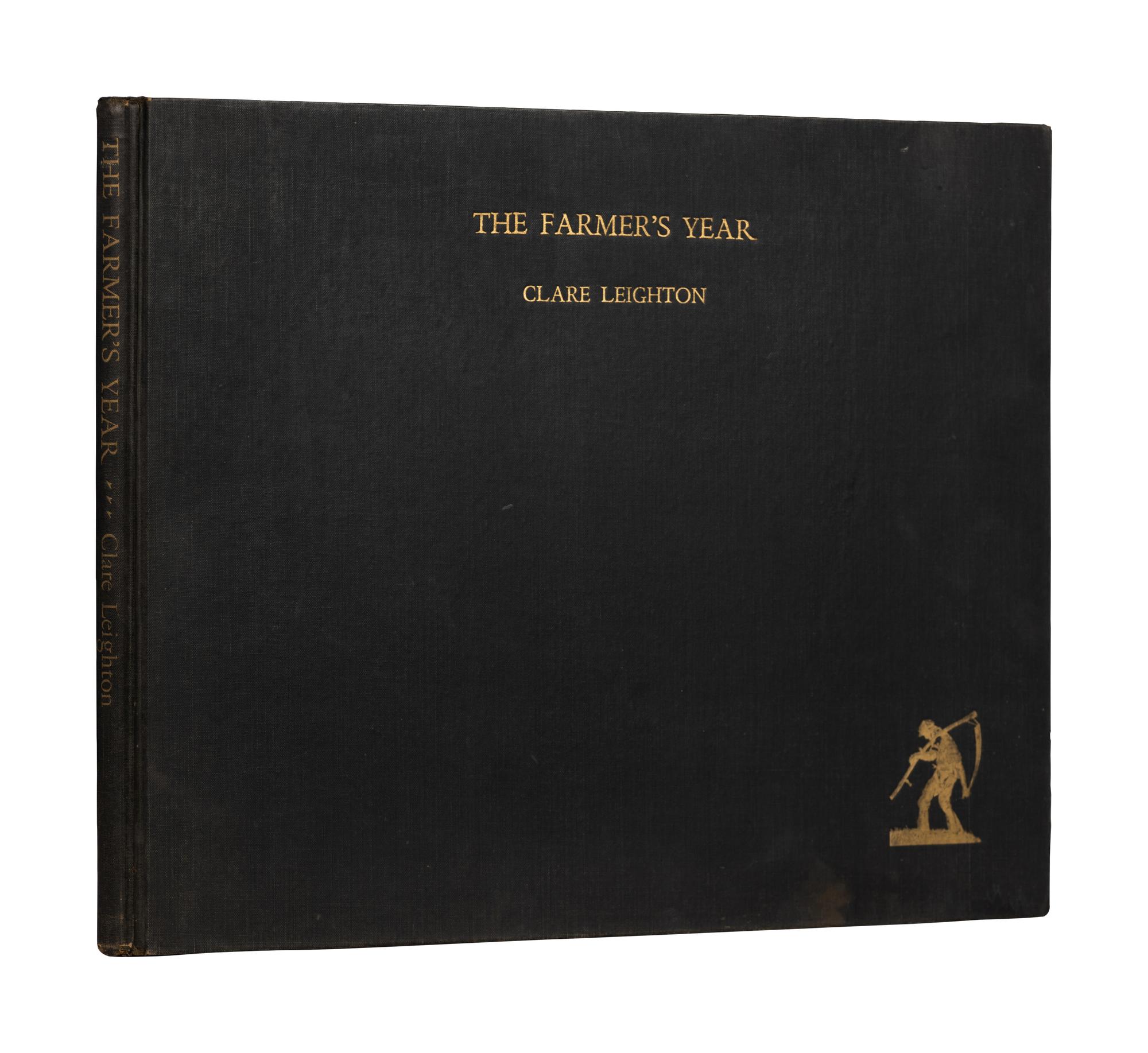 [FINE PRESS]. LEIGHTON, Clare. The Farmer's Year. A Calendar of English Husbandry . New York: Longmans, Green and Company, 1933.