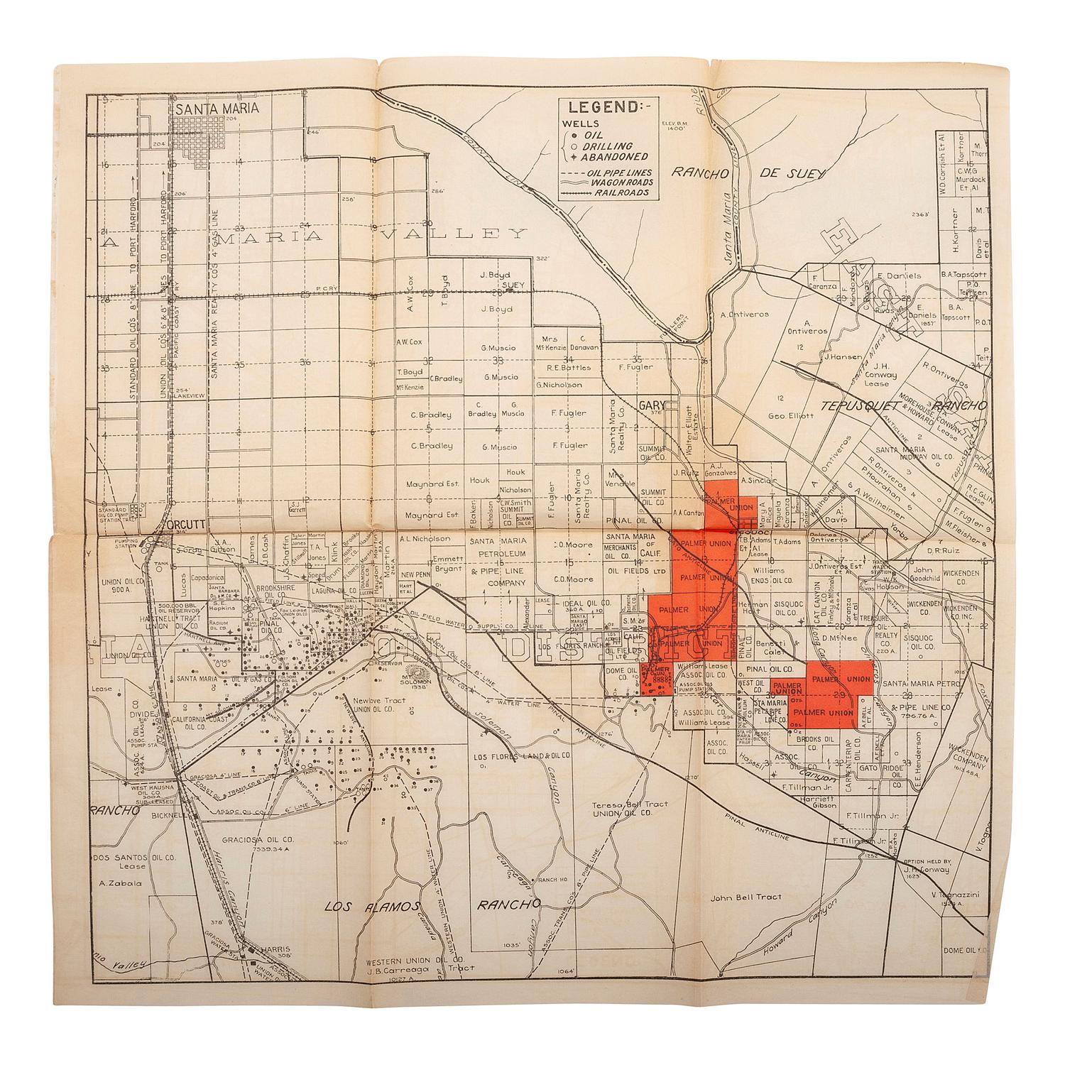 [OIL - CALIFORNIA]. Stereoviews and ephemera related to the early oil industry, especially in California, comprising: