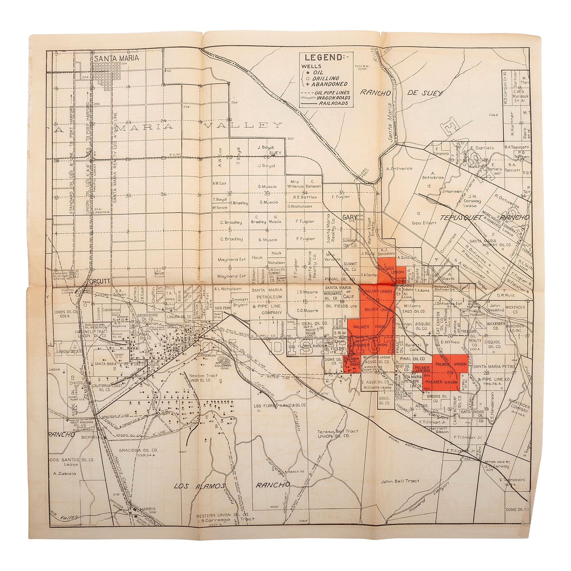 [OIL - CALIFORNIA]. Stereoviews and ephemera related to the early oil industry, especially in California, comprising: