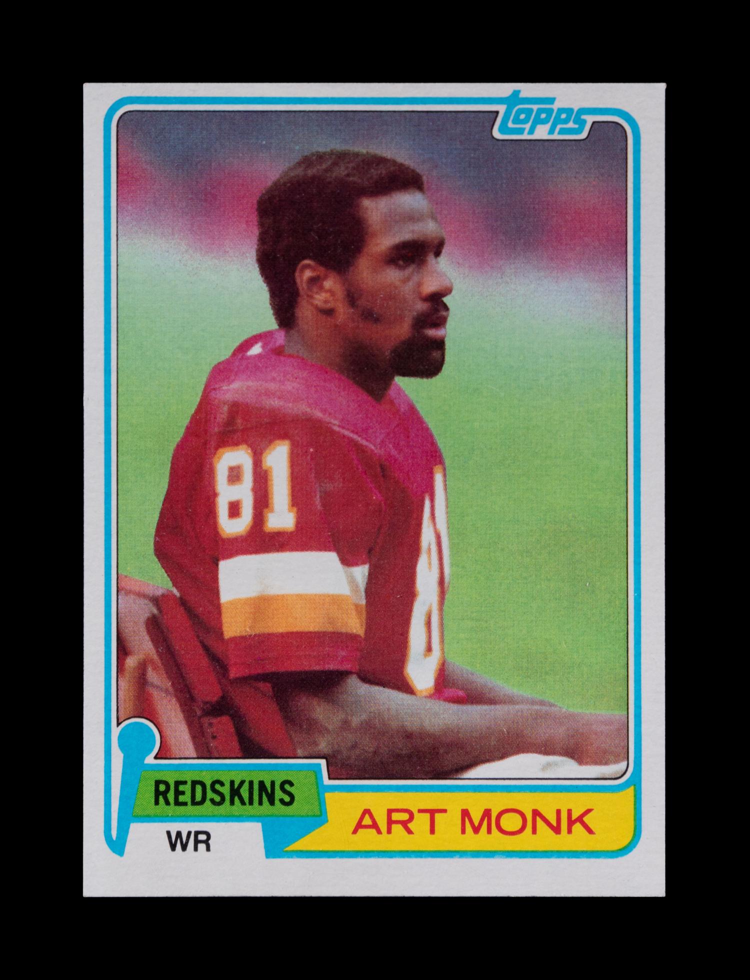 A Group of Six Topps Football Hall of Fame Rookie Cards (Including Tony Dorsett, John Elway, Dan Marino, Art Monk, Lawrence Taylor)