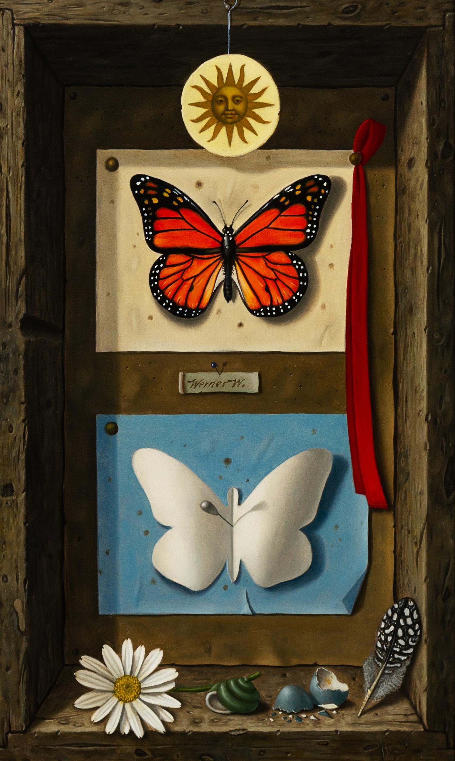 Werner Wildner, (American, 1925-2004), Monarch, 1969