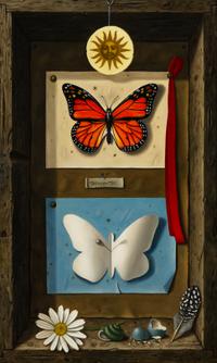 Werner Wildner, (American, 1925-2004), Monarch, 1969