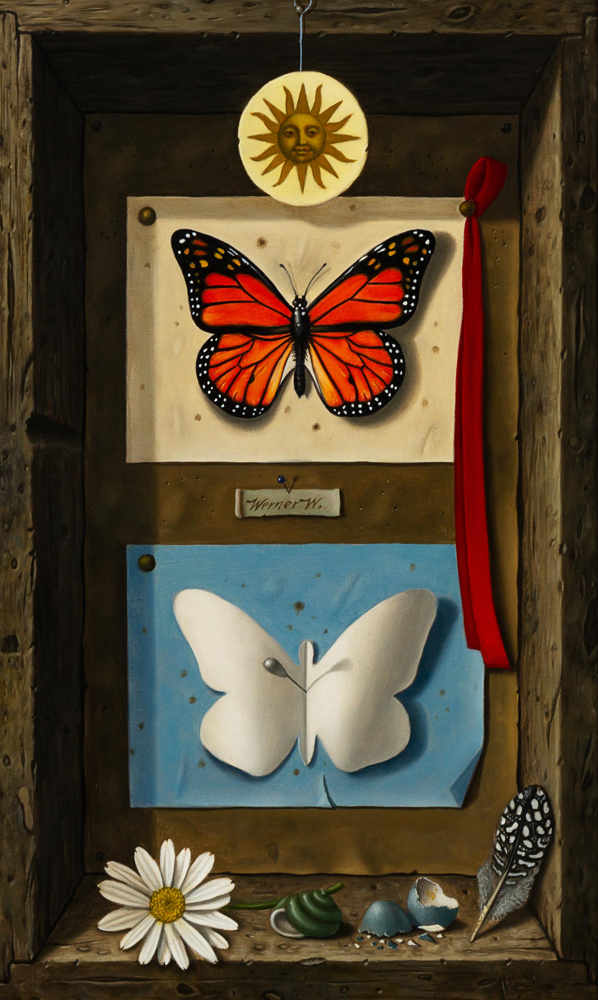 Werner Wildner, (American, 1925-2004), Monarch, 1969