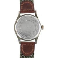 H.Y. MOSER & CIE, REF. 875761 STAINLESS STEEL VINTAGE MILITARY WATCH