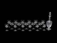 A Baccarat Stemware Service