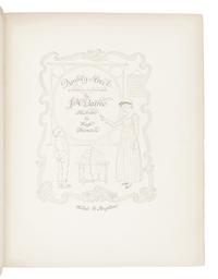 BARRIE, James Matthew, Sir (1860-1937). -- Hugh THOMSON (1860-1920), illustrator. Quality Street . London: Hodder & Stoughton, 1913.