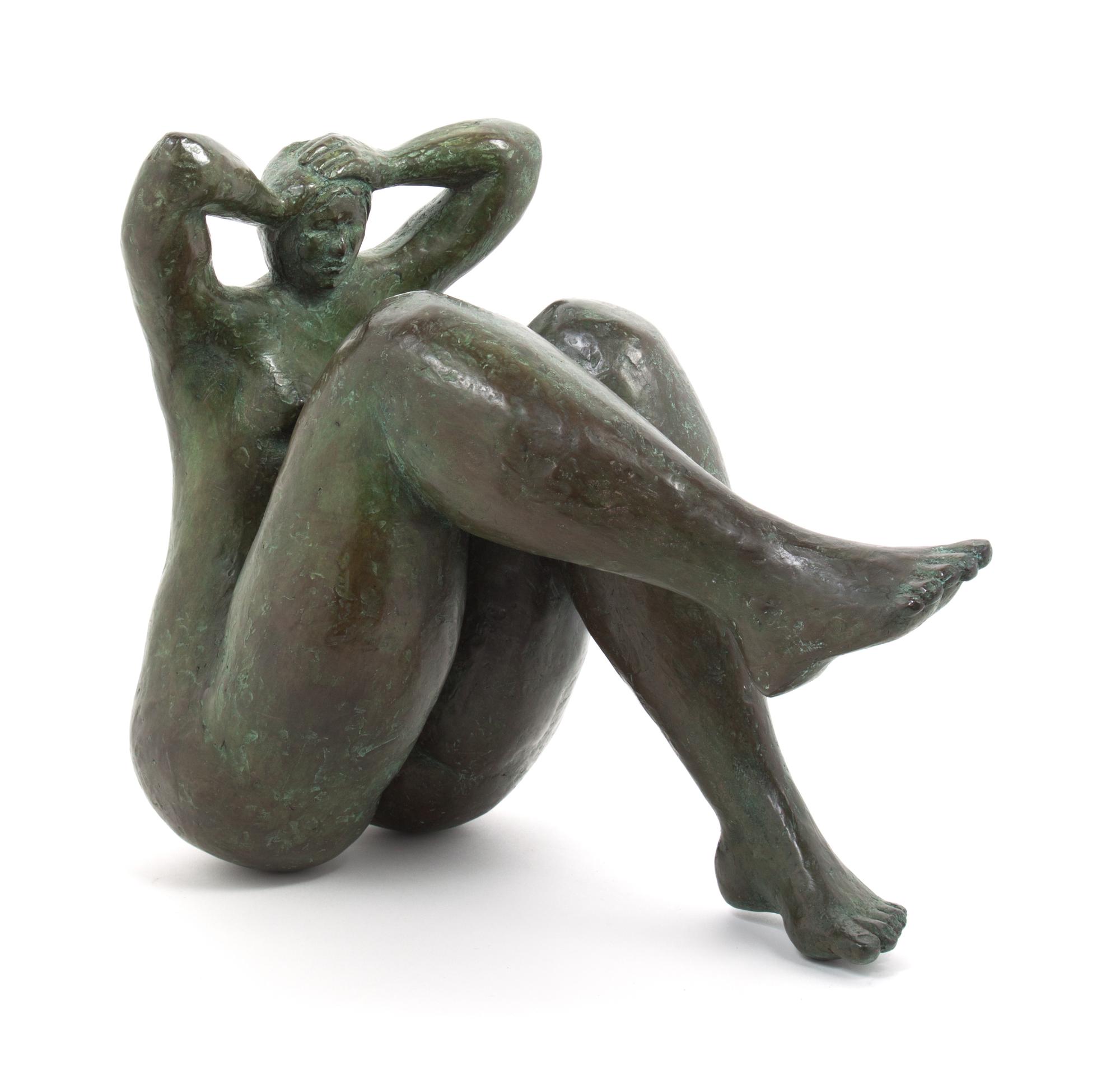 A Bronze Figure Height 12 inches. — ELLA TULIN (AMERICAN, 1931 - 2006)
