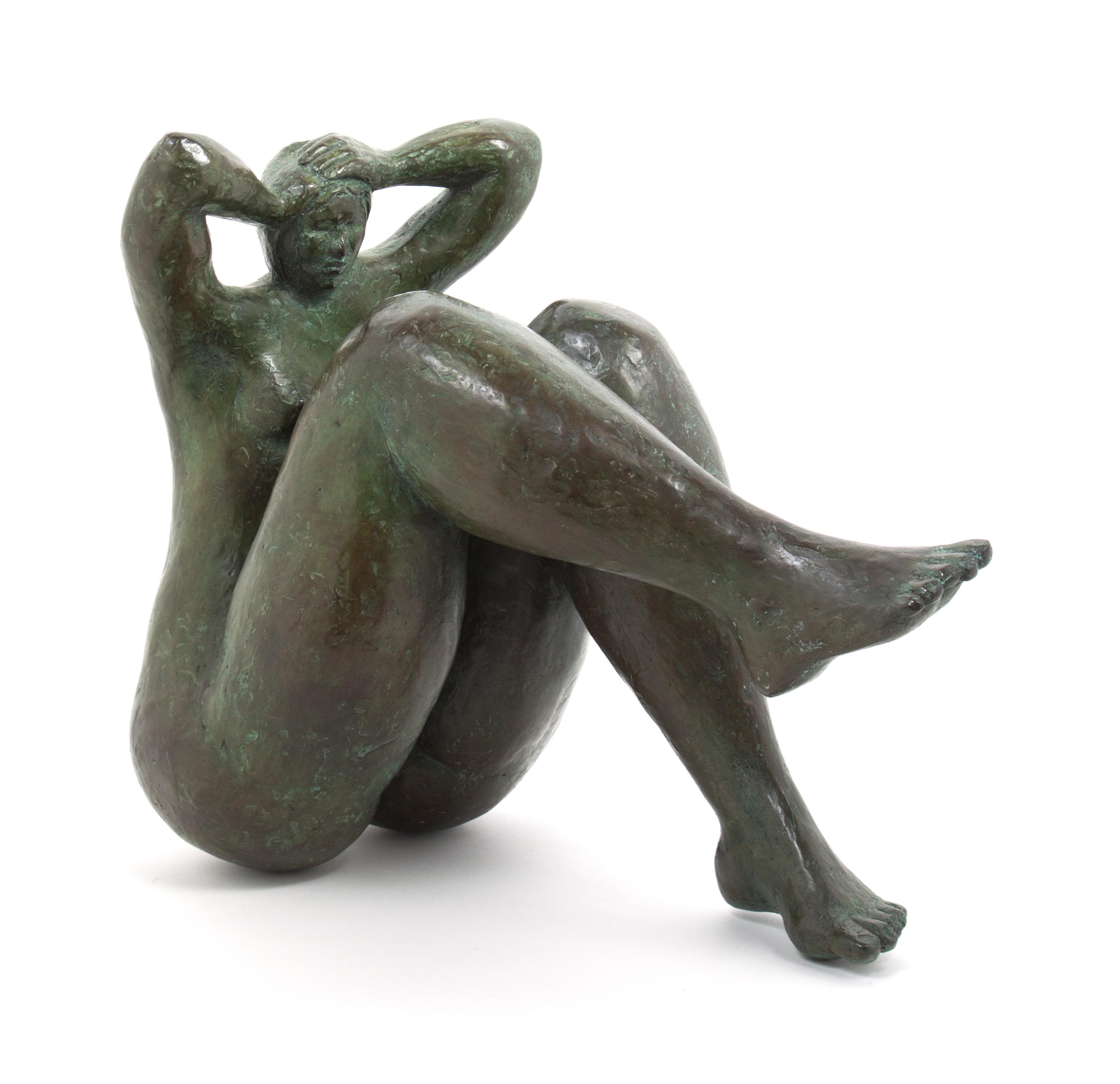 A Bronze Figure Height 12 inches. — ELLA TULIN (AMERICAN, 1931 - 2006)
