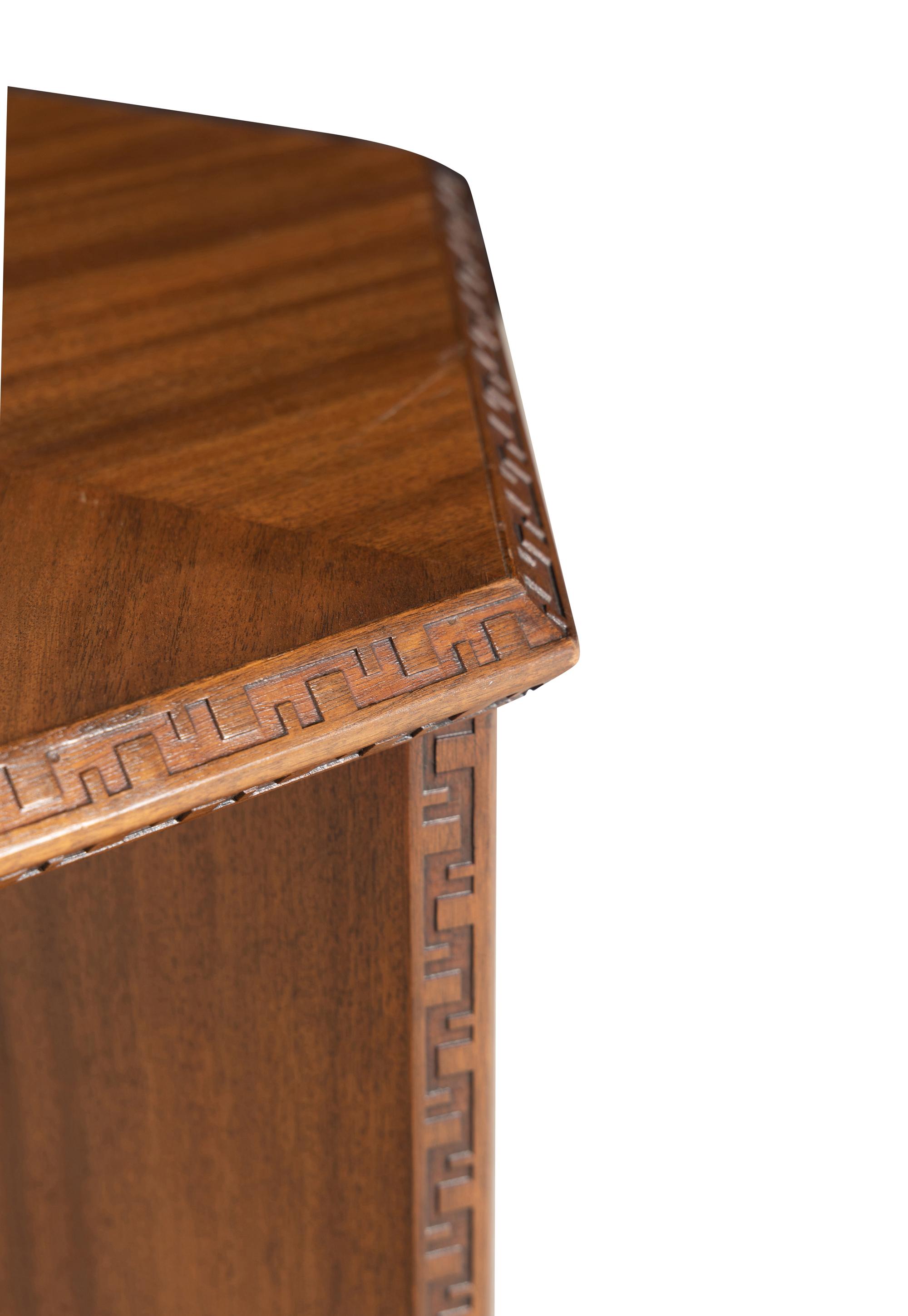 Hexagonal Taliesen Table, 1955 Heritage Henredon, USA