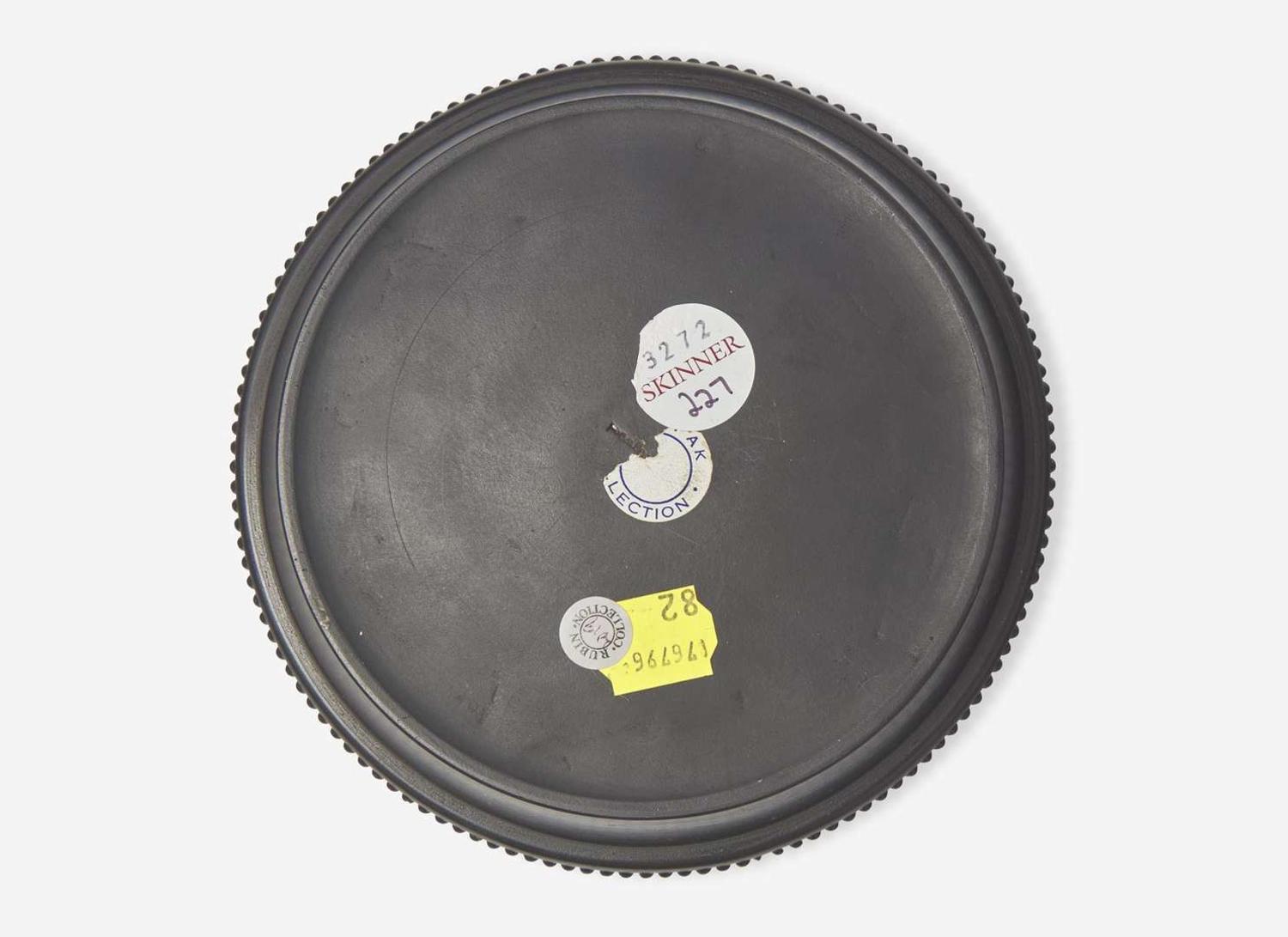A Wedgwood Black Basalt Flowerpot and Stand, UK, late 18th century