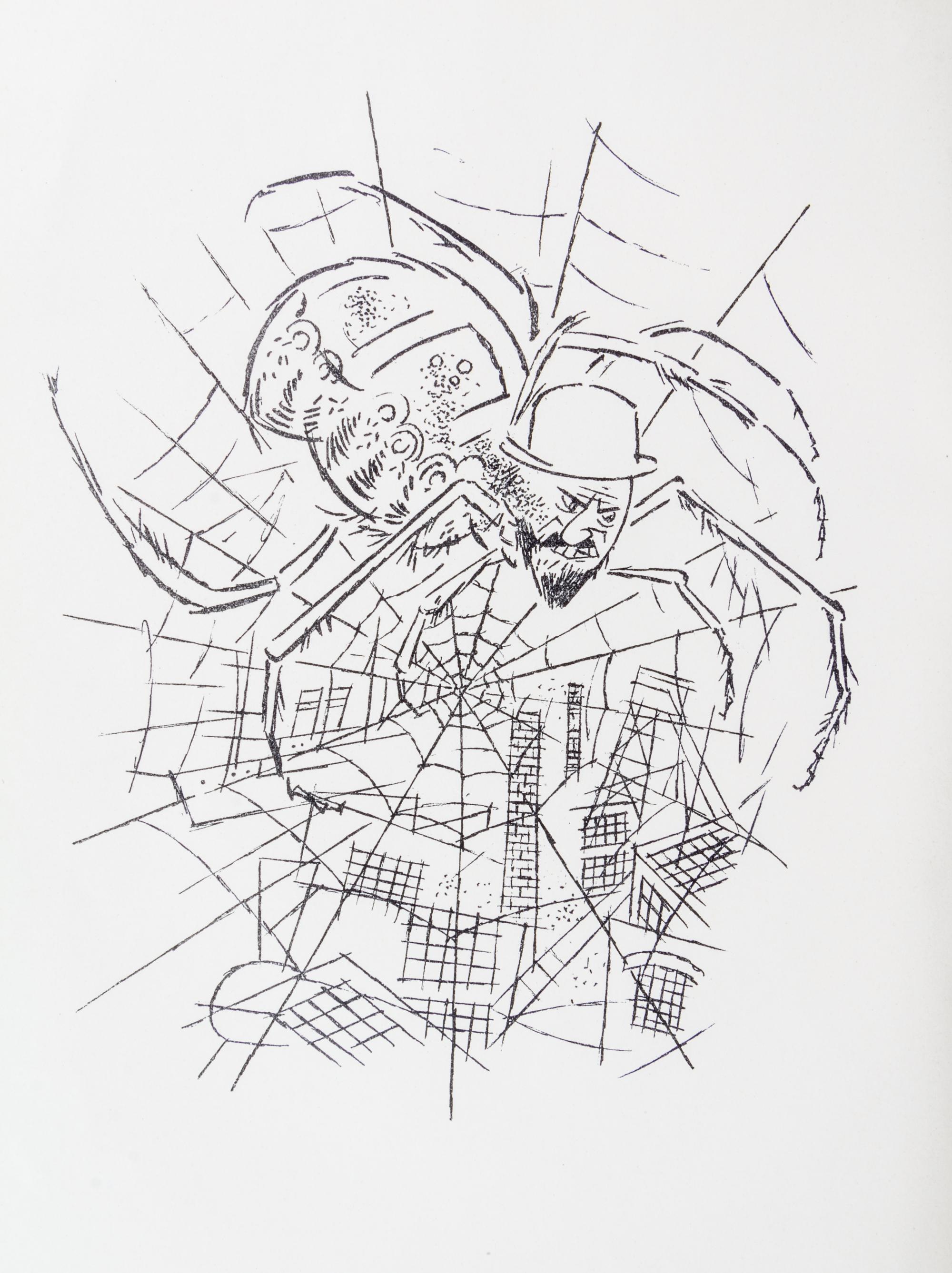 (GROSZ, GEORGE) MAN, HEINRICH. Kobes. Berlin, (1925). First edition. Complete with 10 lithographs by Grosz.