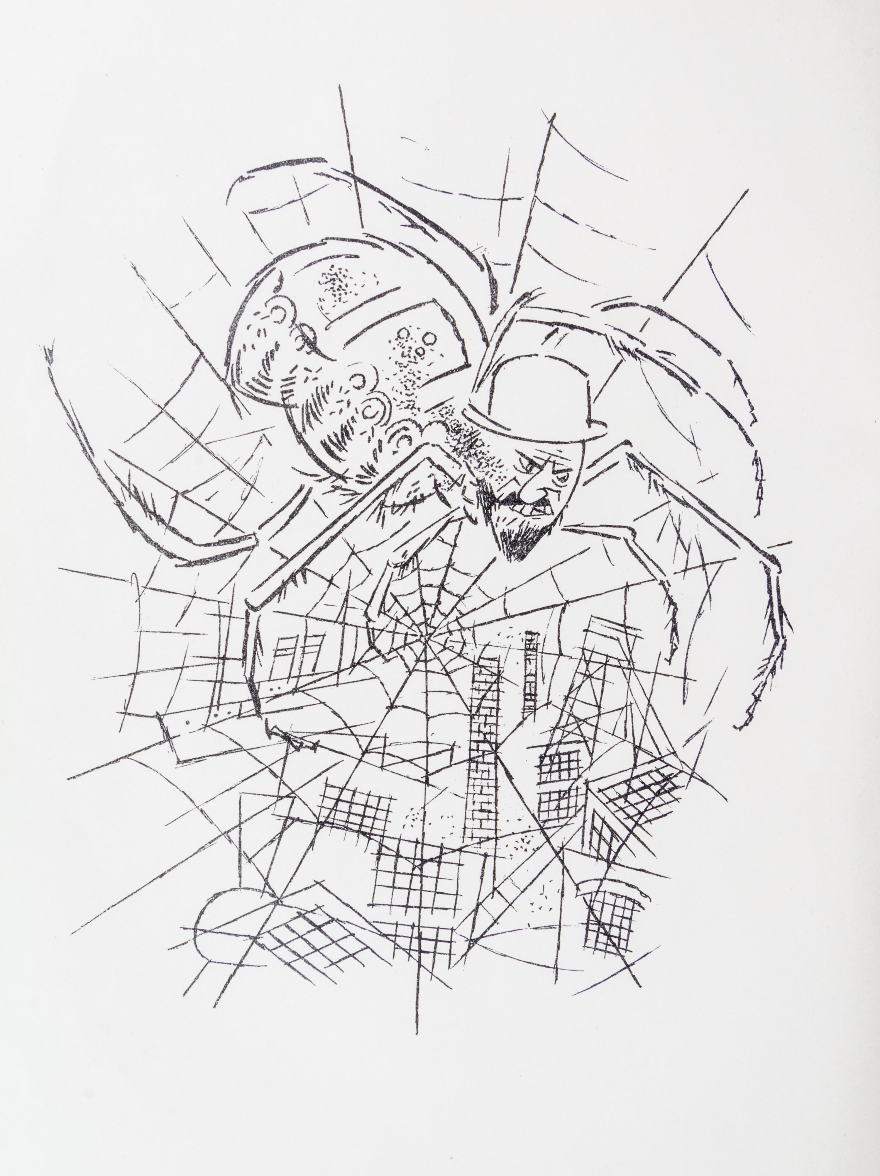 (GROSZ, GEORGE) MAN, HEINRICH. Kobes. Berlin, (1925). First edition. Complete with 10 lithographs by Grosz.