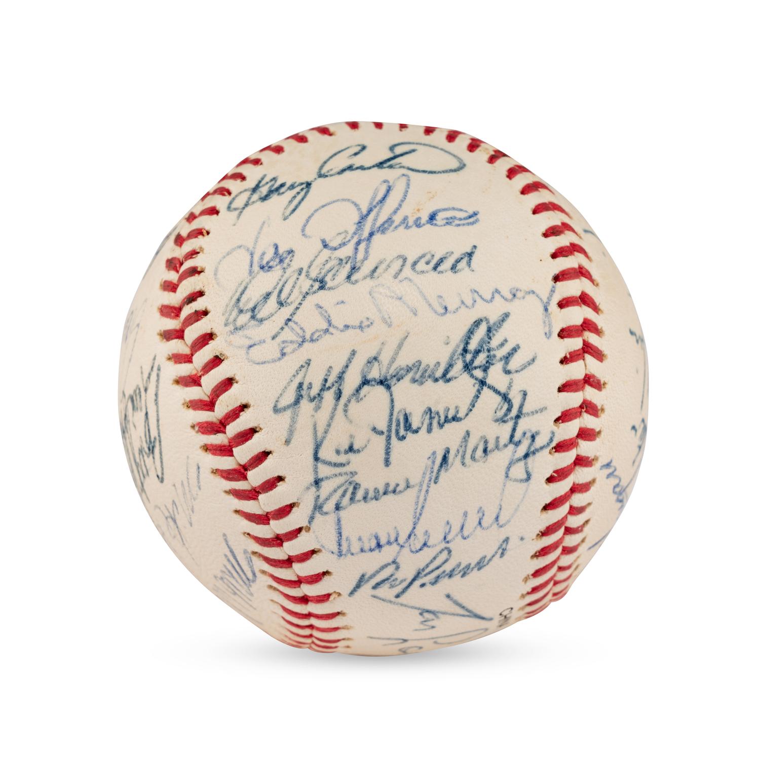 A 1991 Los Angeles Dodgers Team Signed Autograph Baseball (Beckett Authentication Services Letter of Authenticity)