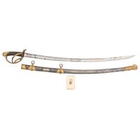 Horstmann Cavalry Officers Saber Presented to Major Eli Murray with Autographed CDV & General Crittenden CDV