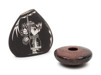 Santa Clara Sgraffito Pottery Jars