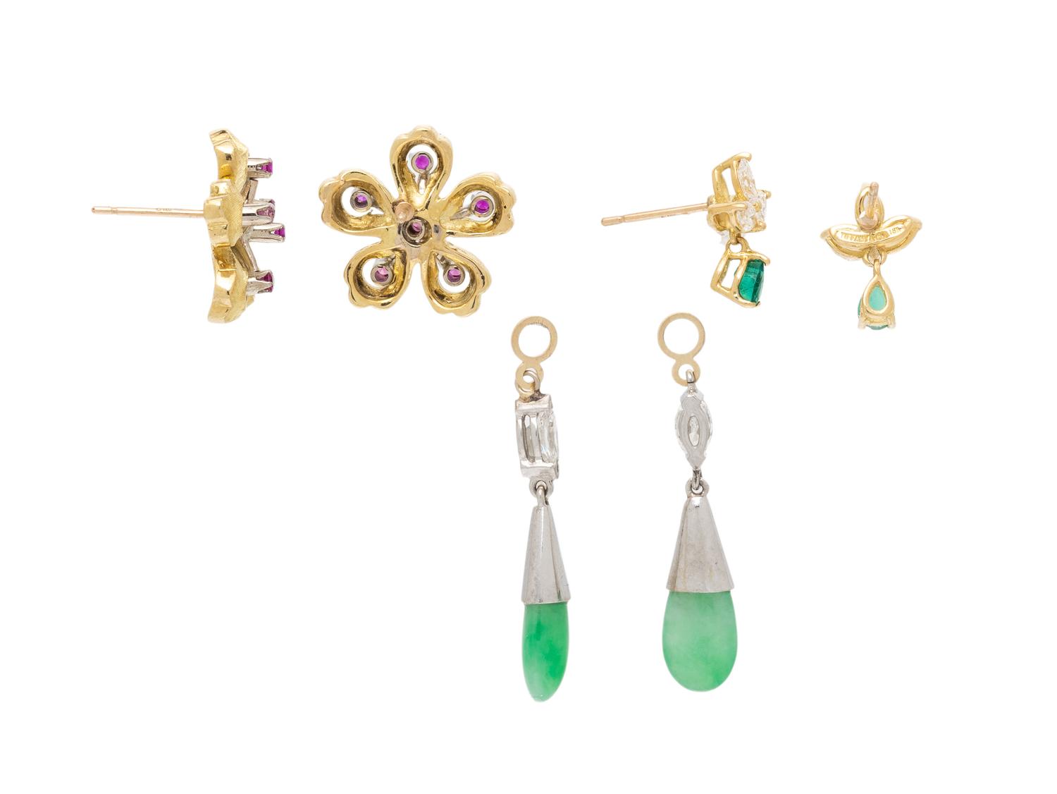 COLLECTION OF YELLOW GOLD, DIAMOND, AND MULTIGEM JEWELRY