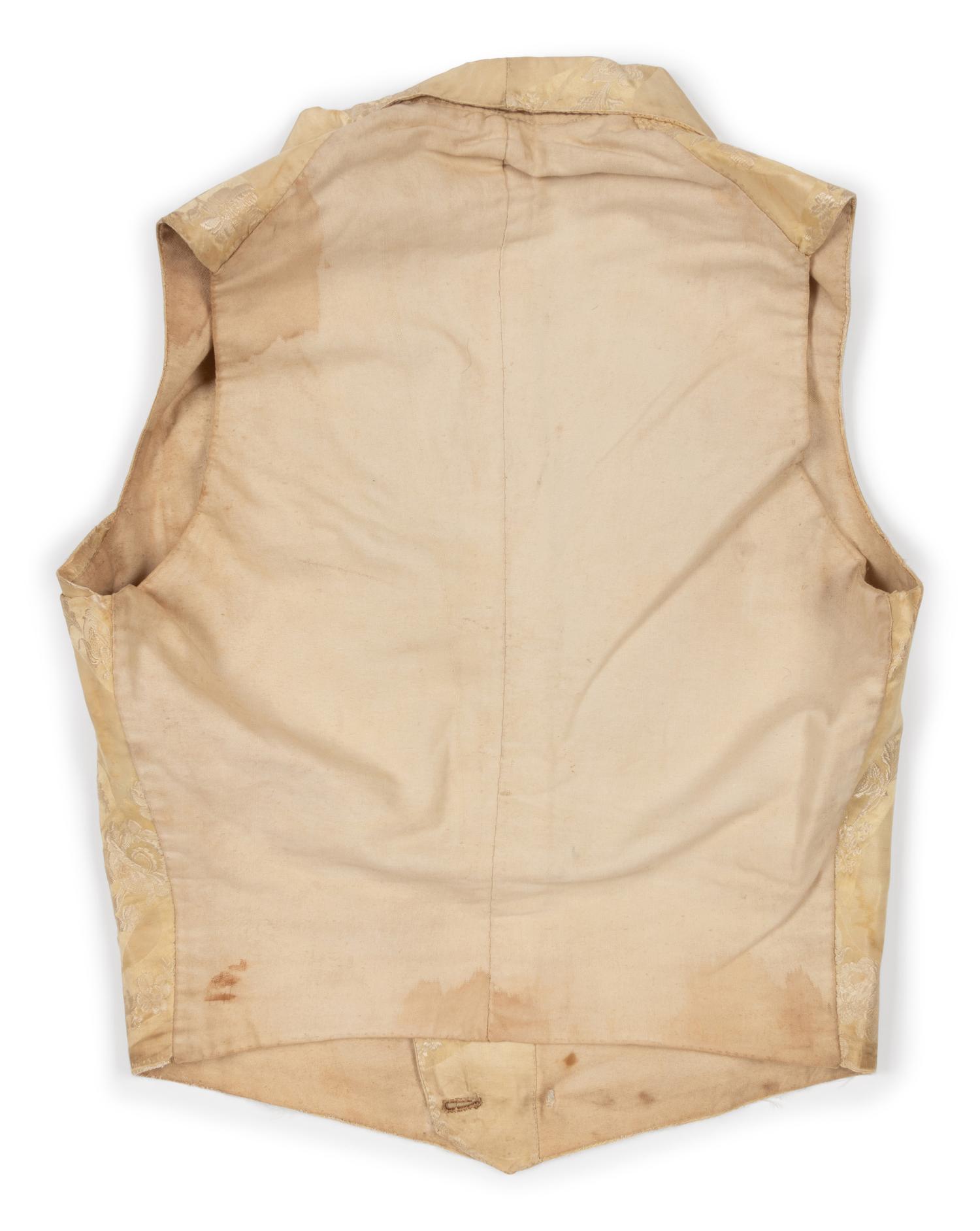 Three Men's 19th Century Waistcoats/Vests, 1840-1860