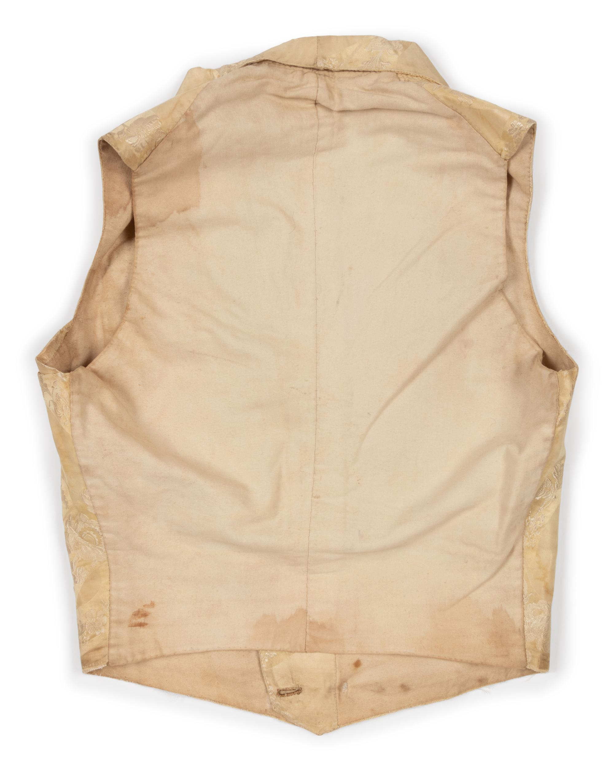 Three Men's 19th Century Waistcoats/Vests, 1840-1860