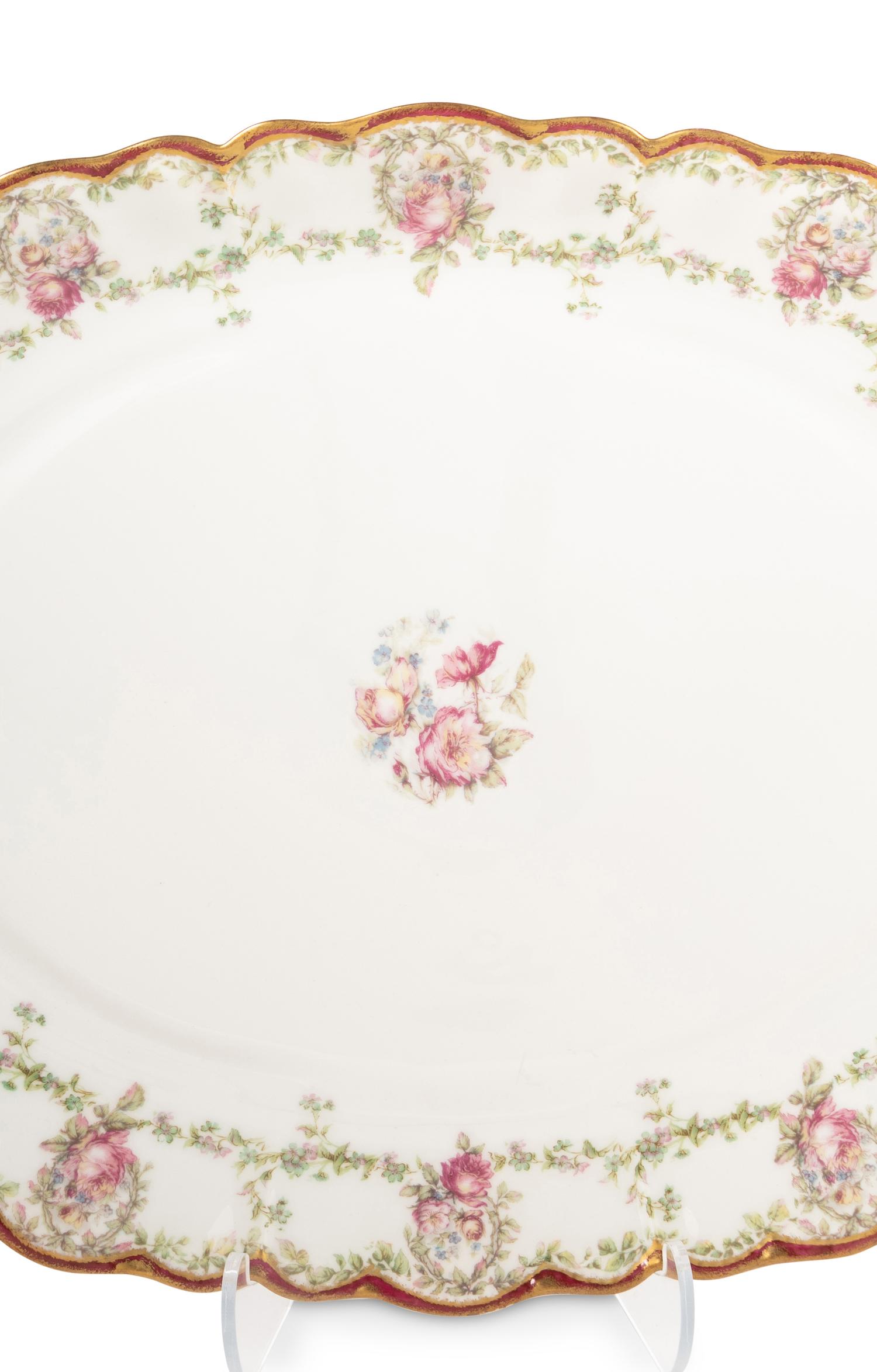 A Haviland Limoges Porcelain Serving Platter