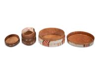Northeastern Quilled Birch Bark Boxes