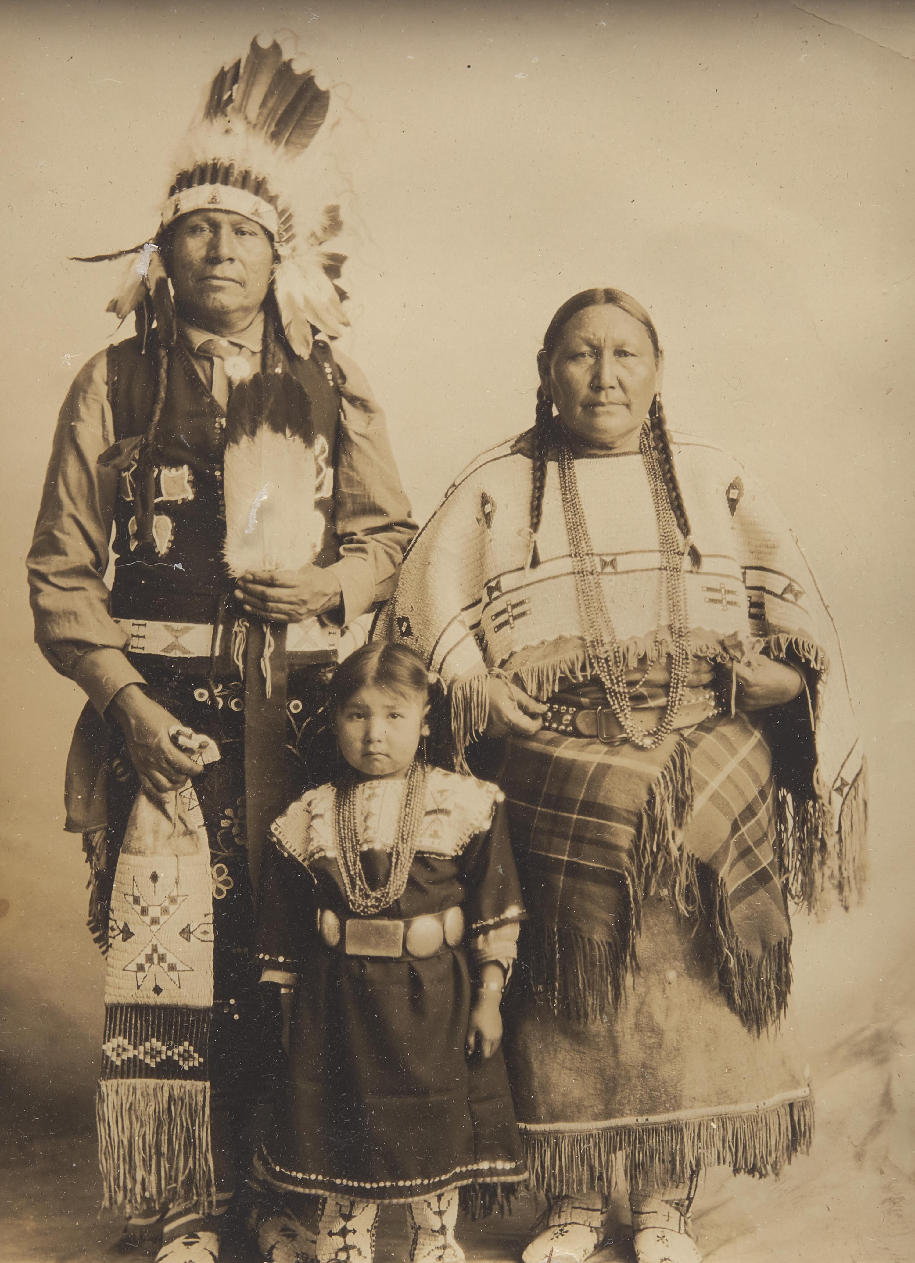 [Native-Americana] Group of 14 photographs, ca. mid-19th to early 20th century