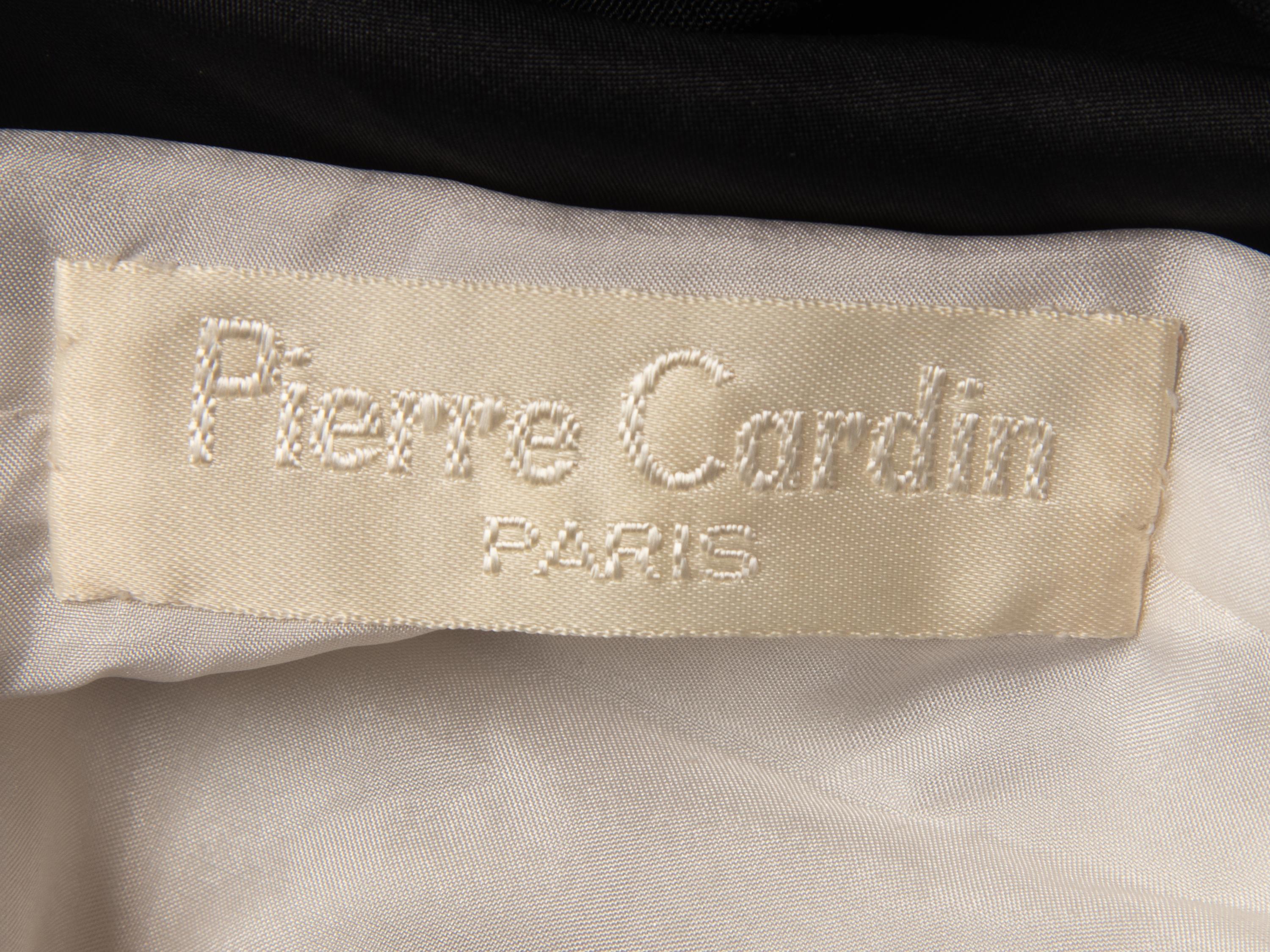 Pierre Cardin Asymmetric Haute Couture Dress