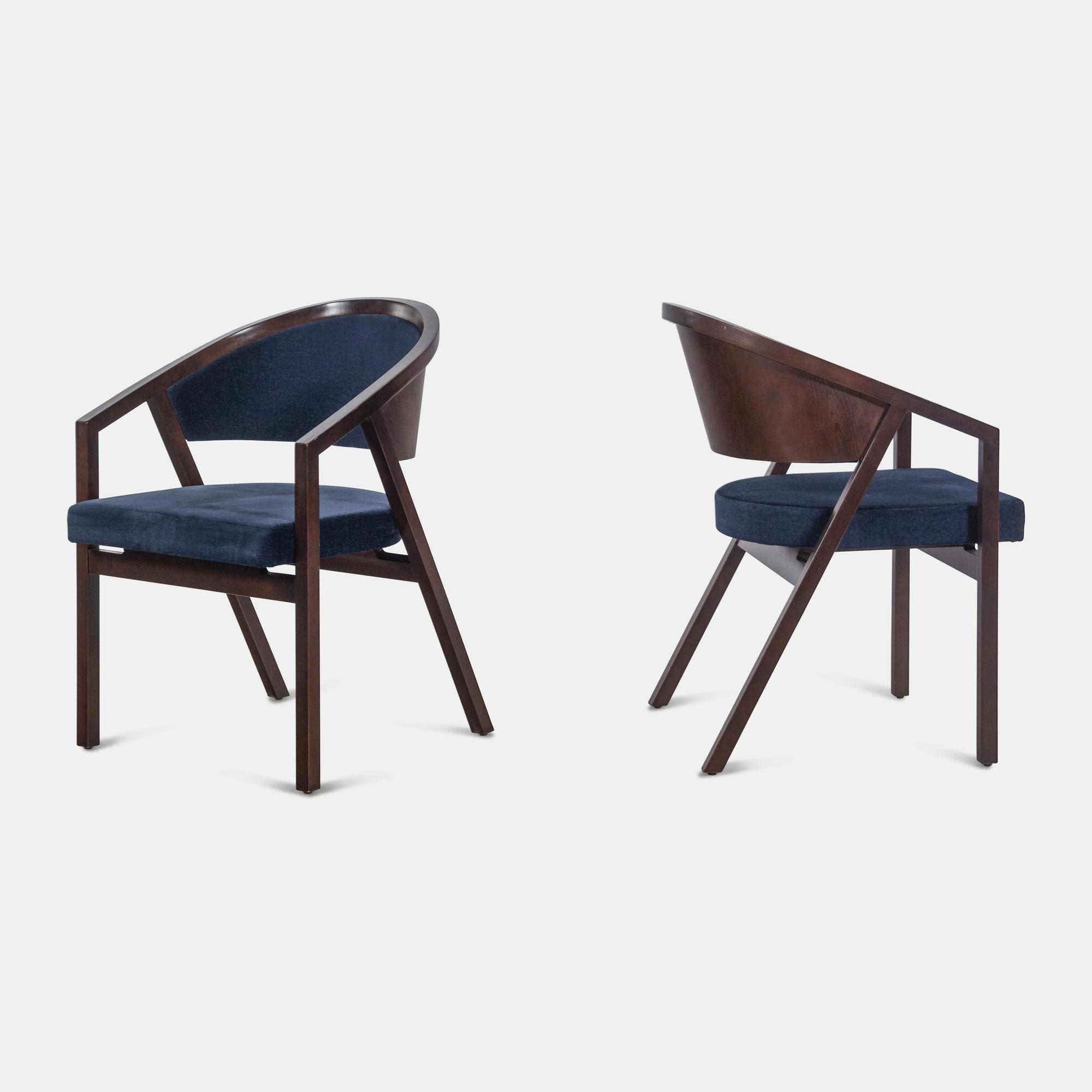 Pair of Shelton Mindel Side Chairs, 2006 Knoll, USA