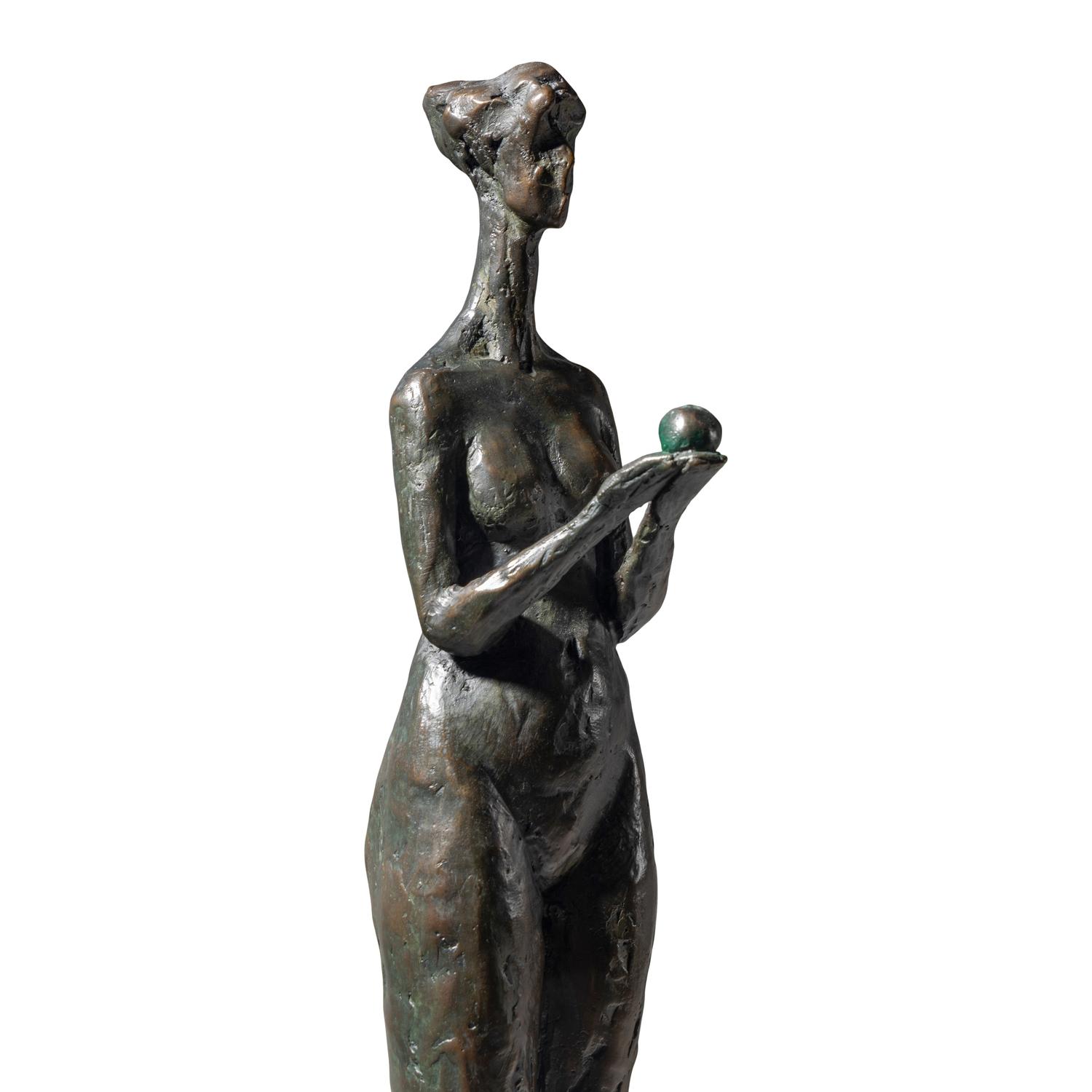 Tom Corbin (American, b. 1954) — Untitled (Woman with Apple), 1990