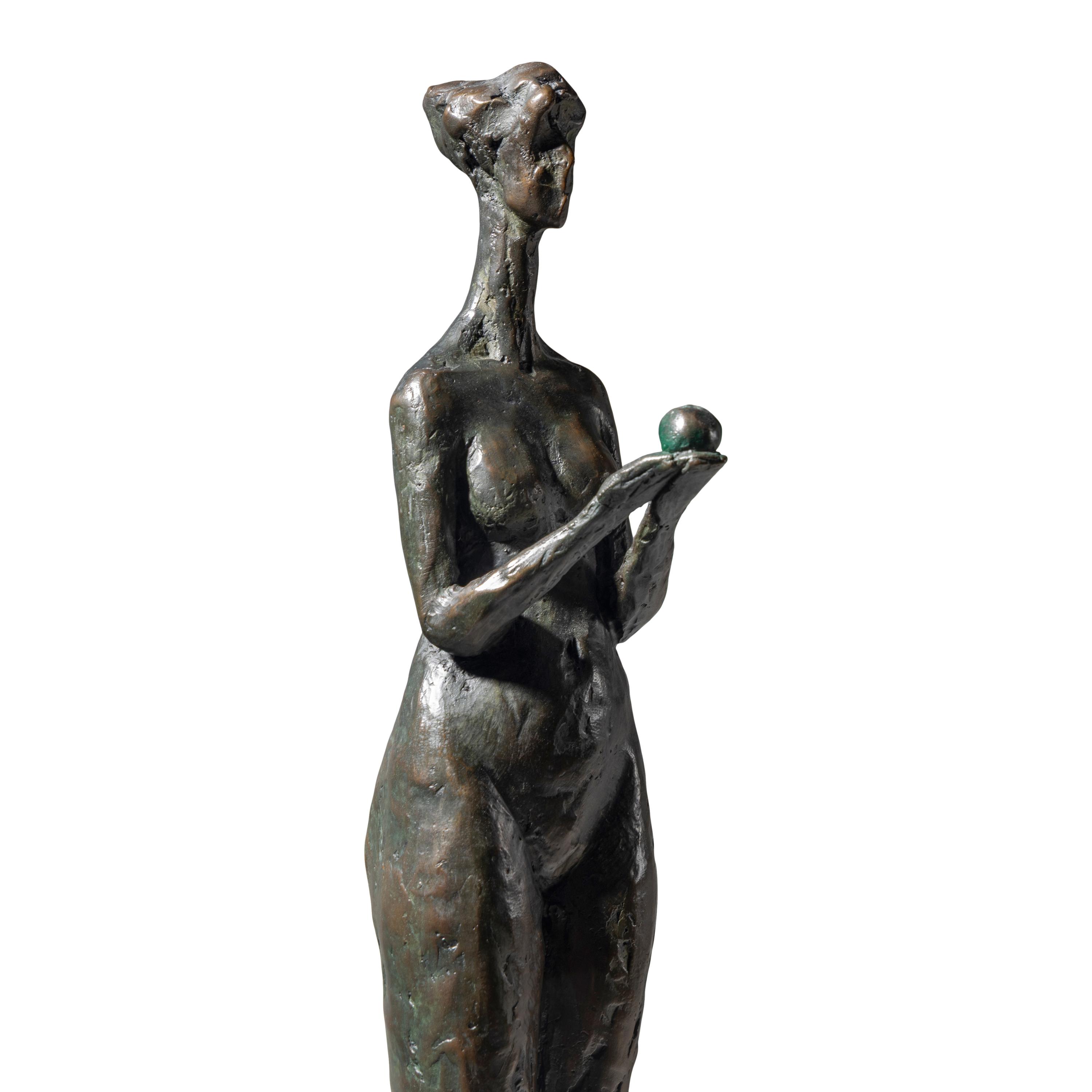 Tom Corbin (American, b. 1954) — Untitled (Woman with Apple), 1990