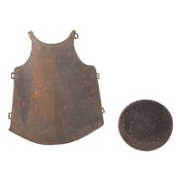 Indian Breastplate and Khula Khud Helmet
