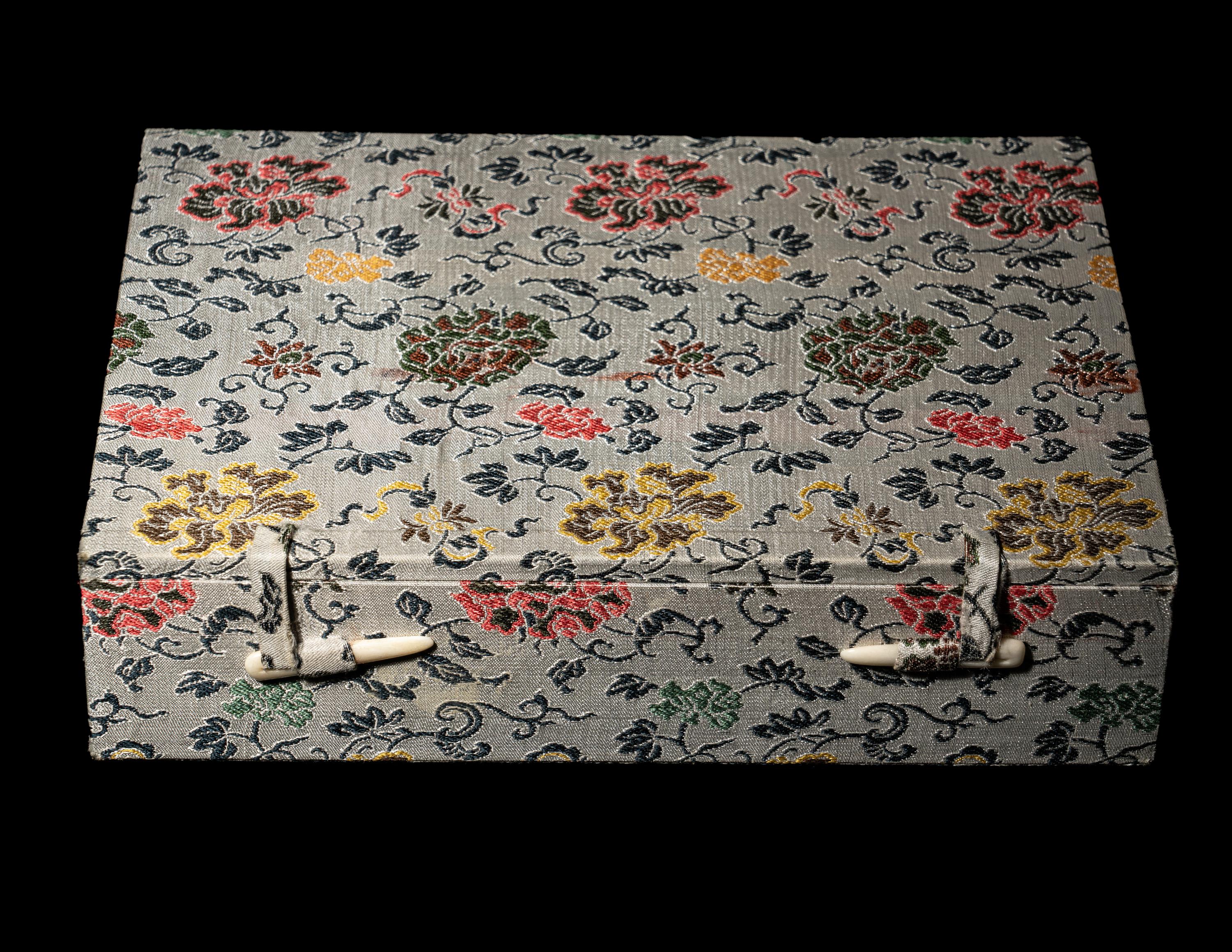 A Set of Six Peking Enamel on Copper Snuff Bottles