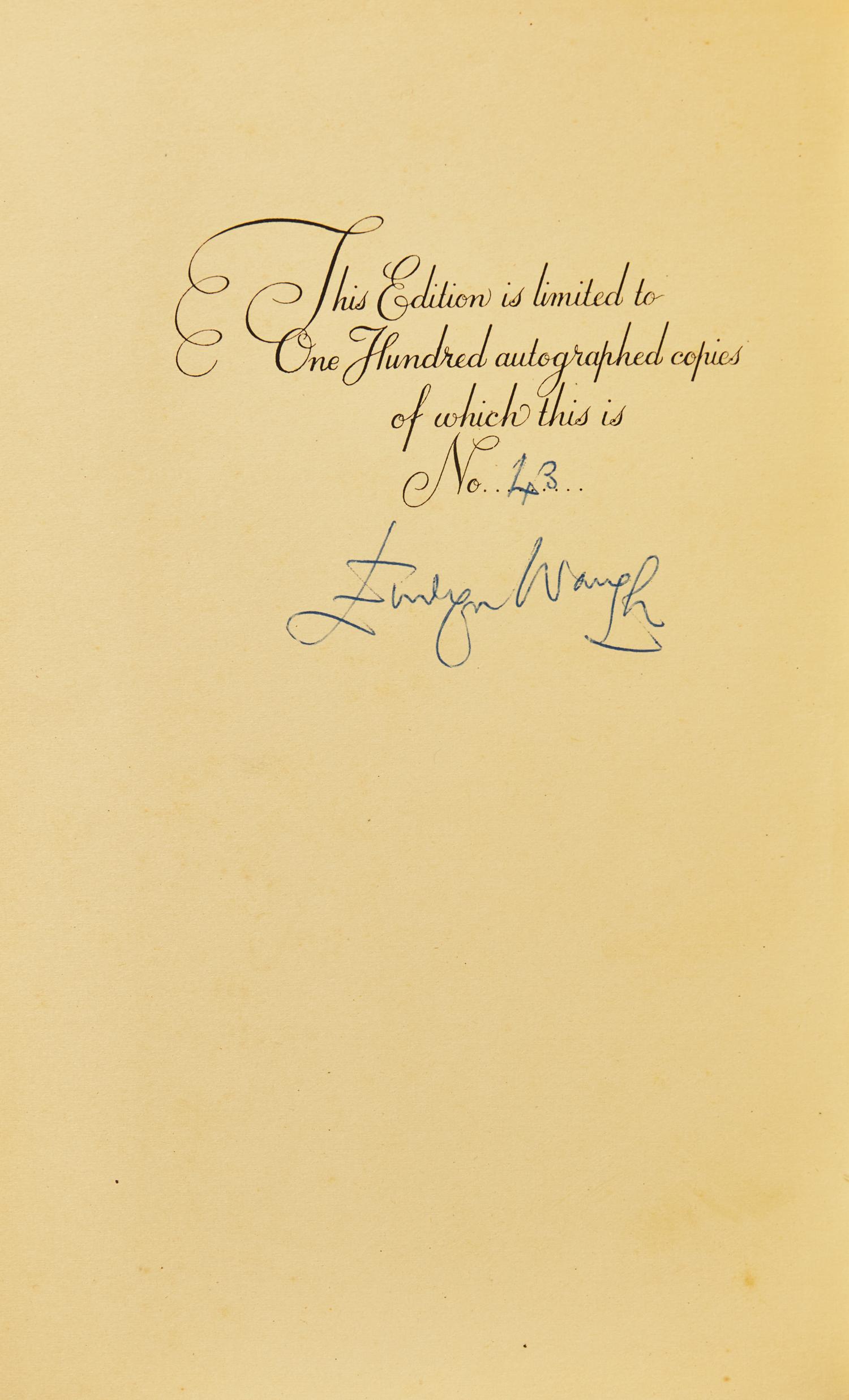 [Literature] Waugh, Evelyn. Wine in Peace and War