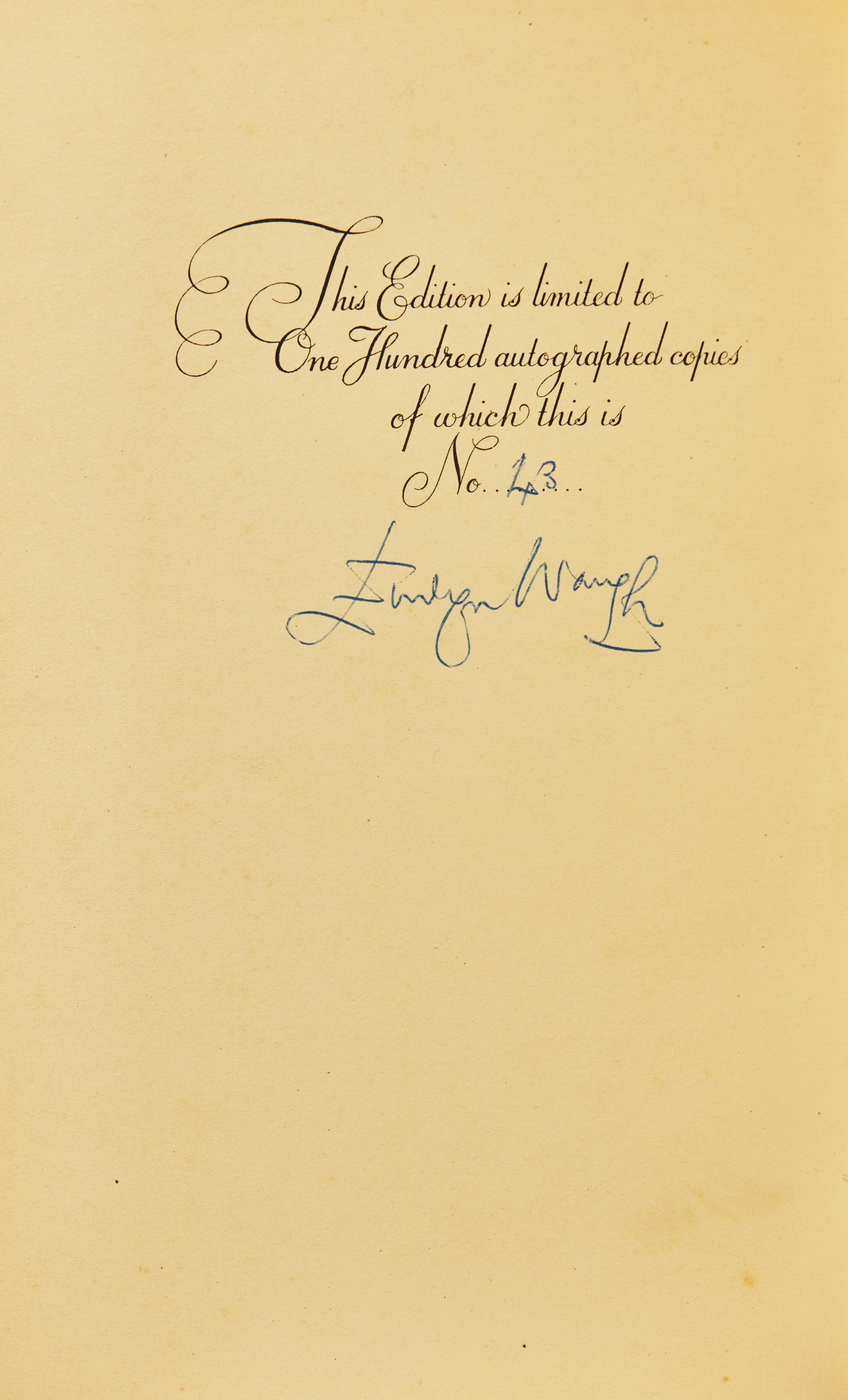 [Literature] Waugh, Evelyn. Wine in Peace and War