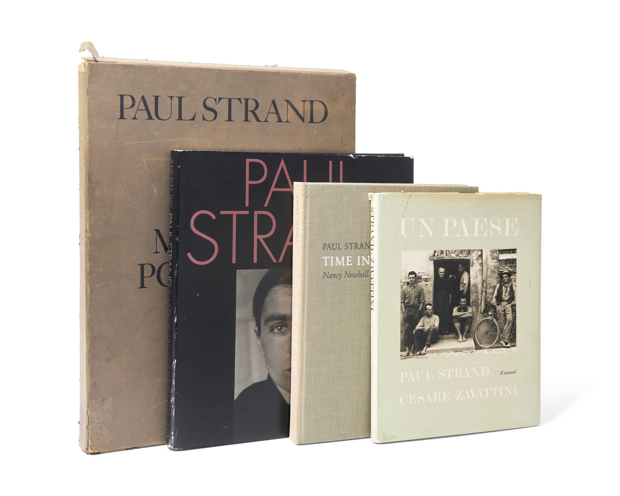 [Photography] Strand, Paul. Group of 4 Titles