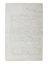 [CIVIL WAR]. Manuscript copy of resolutions from the 50th North Carolina Regiment, 20 March 1864.