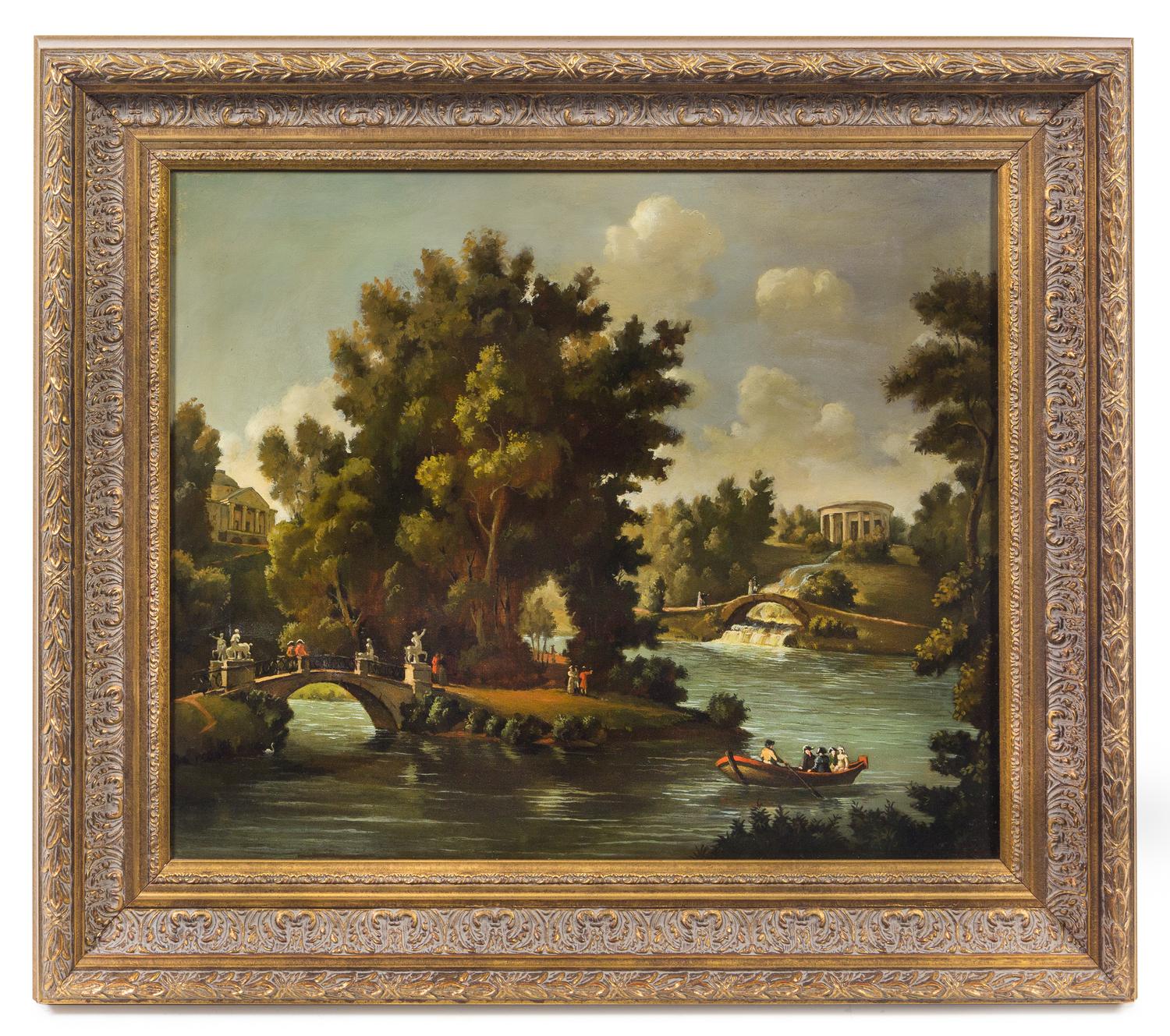 Russian School, (19th century), The Summer Garden
