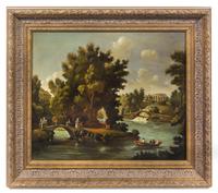 Russian School, (19th century), The Summer Garden