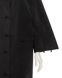 Ralph Rucci Silk Taffeta Jacket with Topstitching Detail