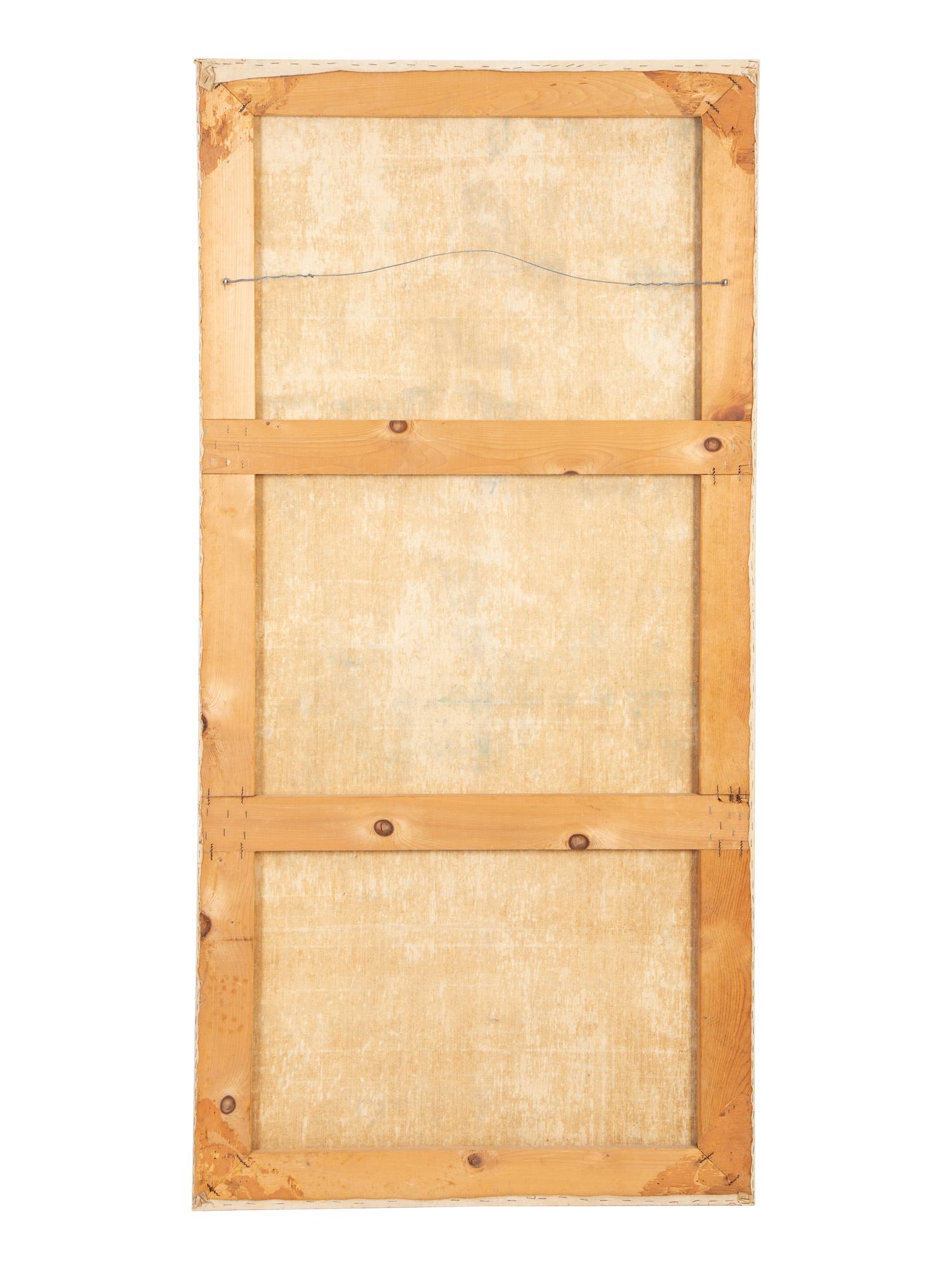 A Thai Buddhist Painting on Linen — 20TH CENTURY