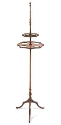 A Tripod Serving Stand. Height 57 1/4 inches.