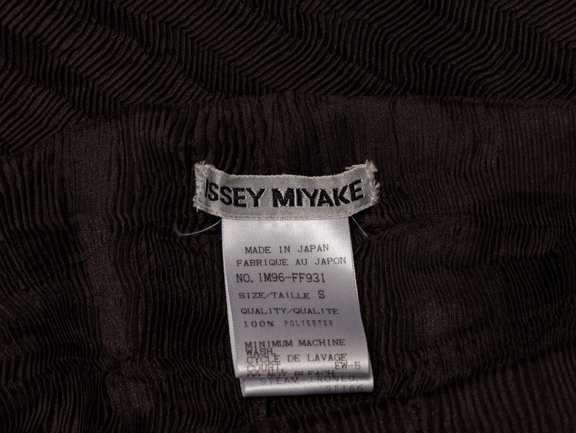 Issey Miyake, Pleated Tunic & Pant Ensemble