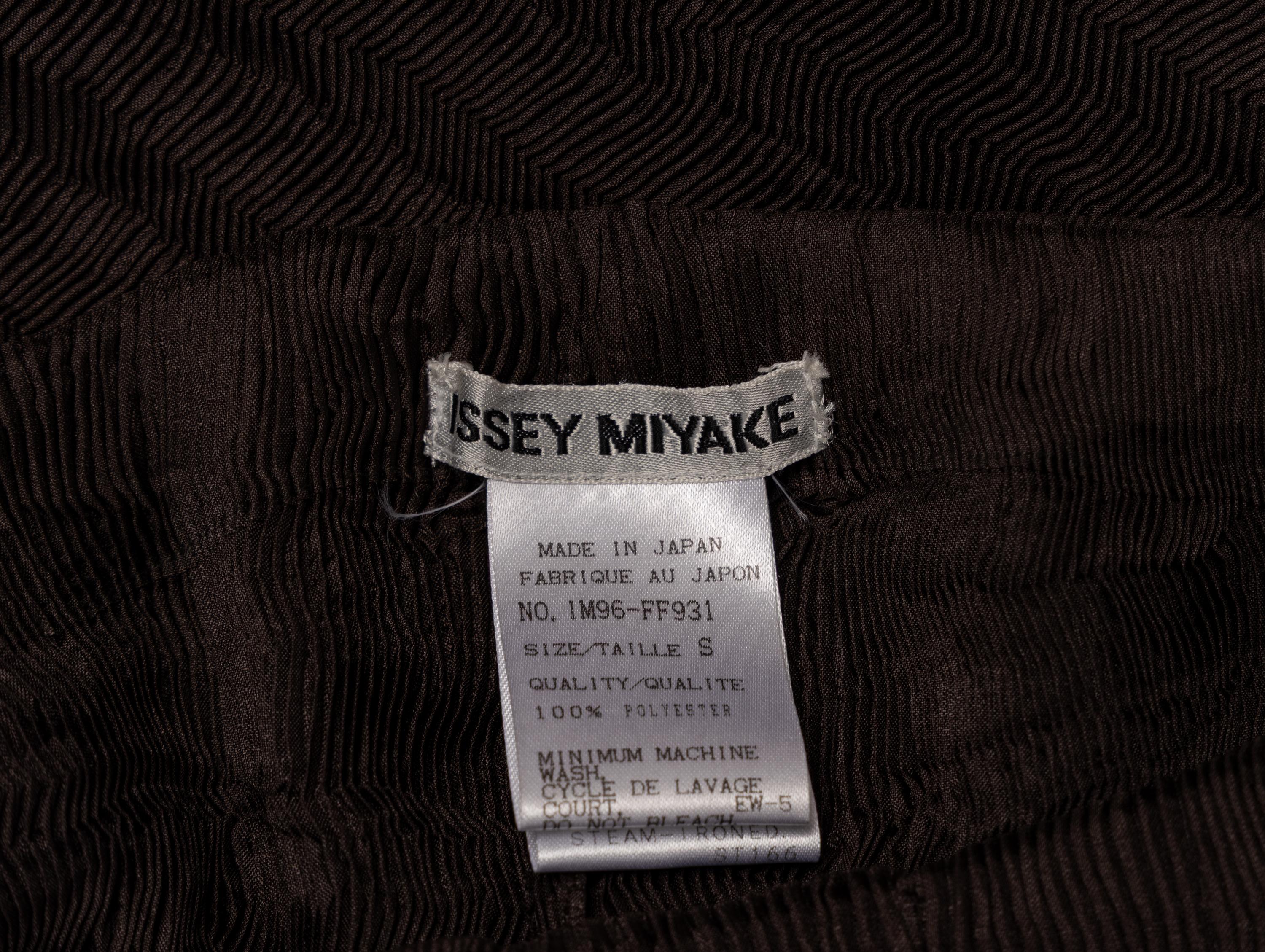 Issey Miyake, Pleated Tunic & Pant Ensemble