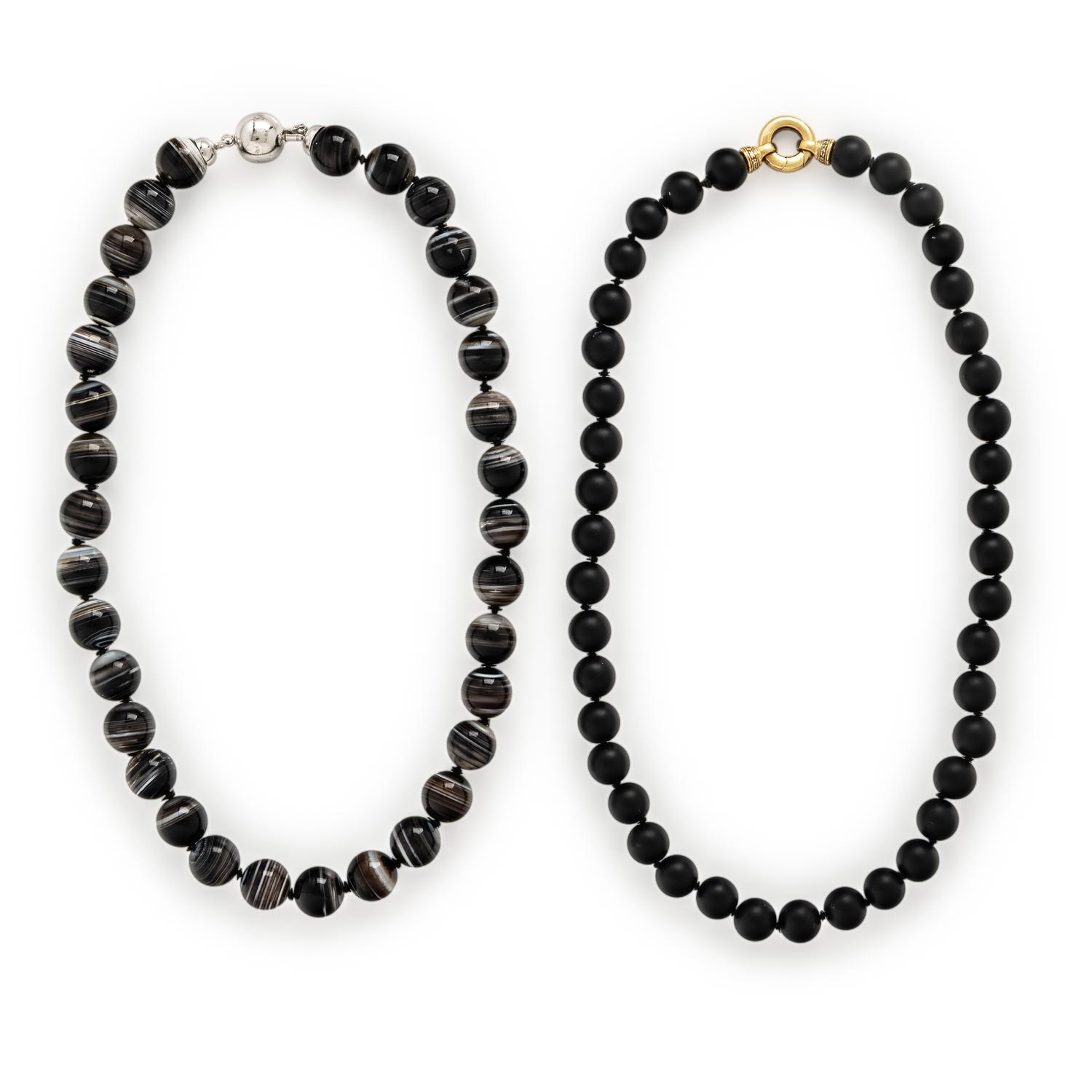 Two Beaded Necklaces
